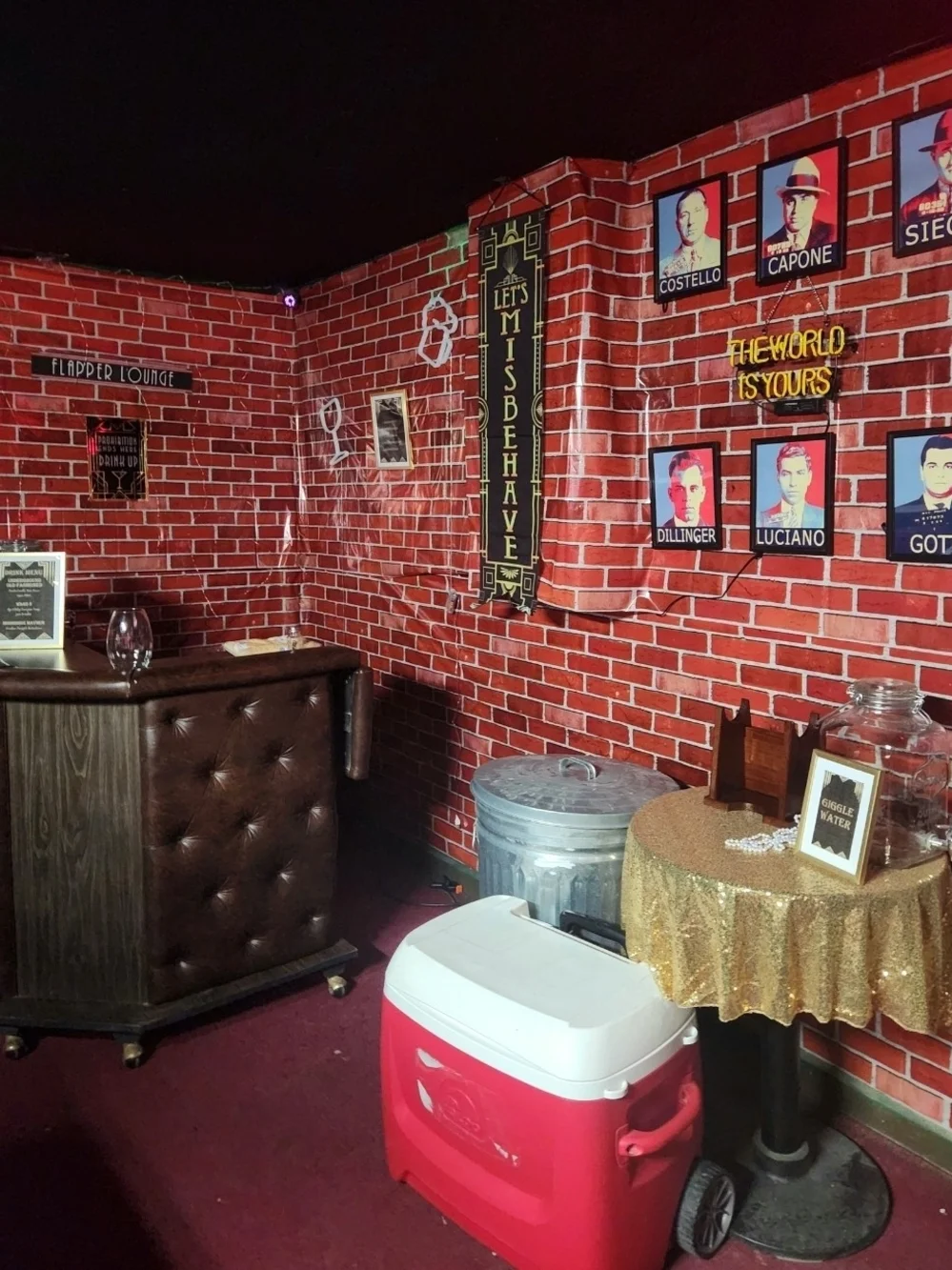 Brick Wall Backdrop - Red Brick Pattern